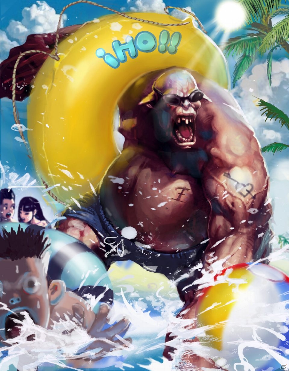 iOS/Android「モンスタークライ」水着の「サマーカード」が1週間の期間限定で発売の画像13