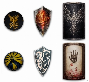 PS3/Xbox 360/PC「DARK SOULS II」に実装されるシールドデザインコンテストの優秀作品が公開にの画像1