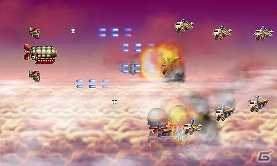 スチームパンクと横スクロールSTGの融合作！インターフェースの改良や立体視にも対応した3DS「鋼鉄帝国」が2013年12月に配信決定の画像5
