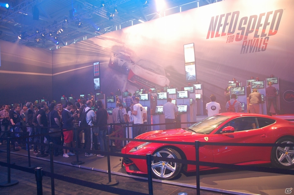 【gamescom 2013】「TITANFALL」の巨大ロボットがド迫力！「BATTLEFIELD4」や「NEED FOR SPEED RIVAL」など話題作の試遊に長蛇の列ができた「Electronic Arts」ブースレポートの画像8