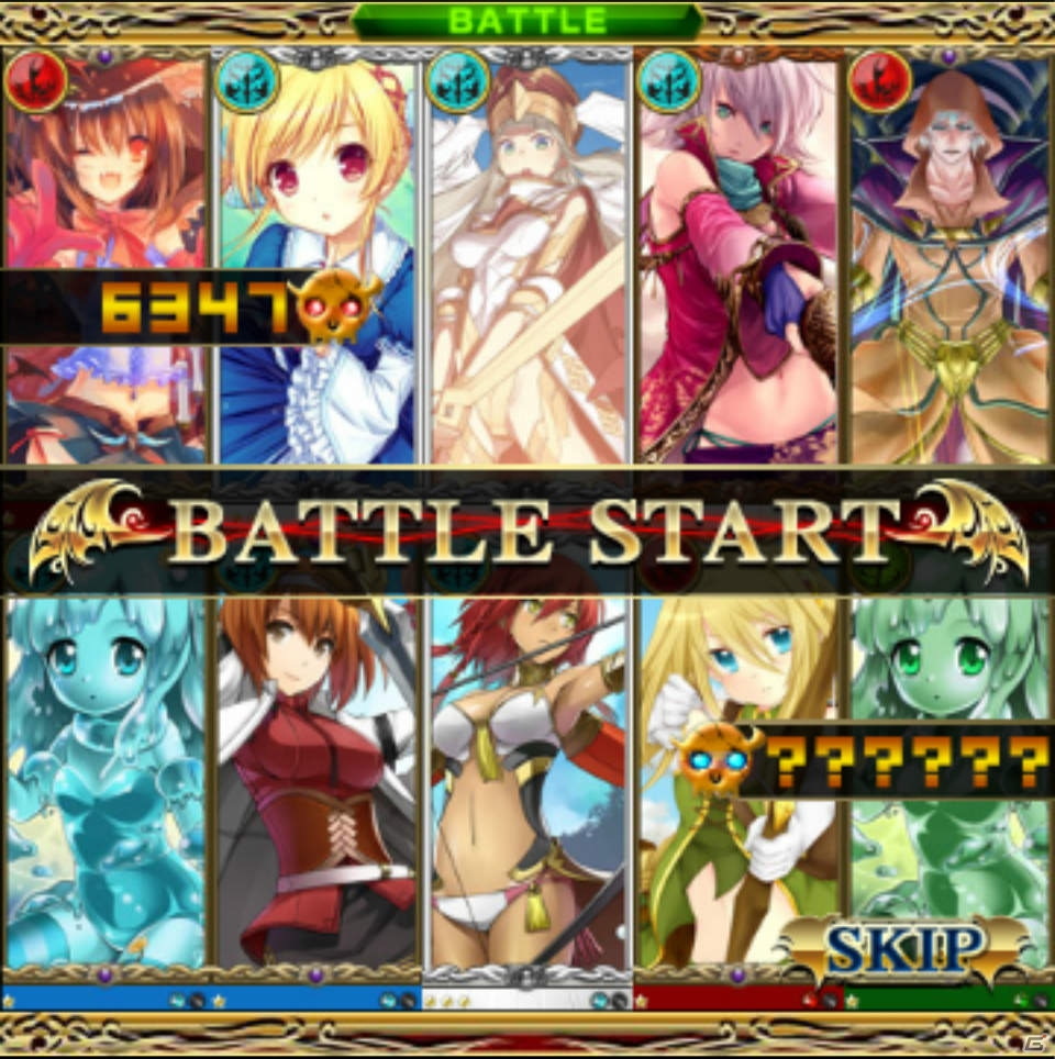 GREE「姫奪!!デモンズサーガ」の配信がスタート！強力SRカードが手に入るログインキャンペーン実施中の画像3