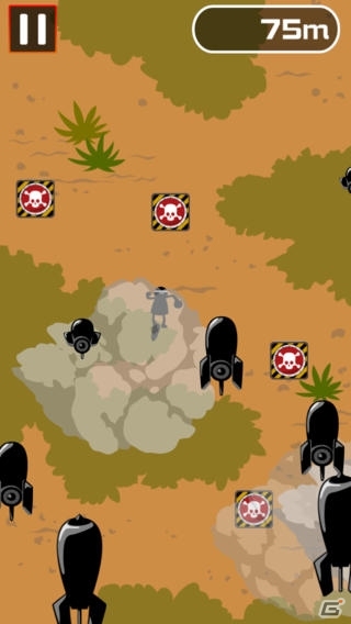 戦場を走って渡れ！iOS/Android「挑戦者～戦場ランナー編～」が配信開始の画像2