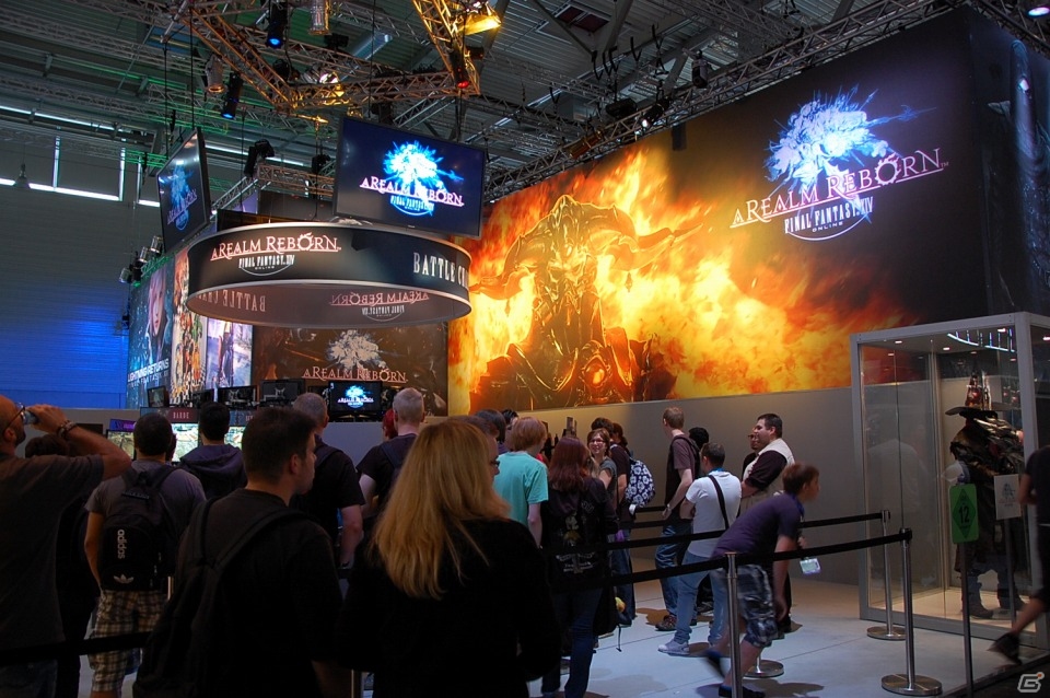 【gamescom 2013】新生FFXIVステージには吉田直樹氏が登壇！「Lightning Returns: Final Fantasy XIII 」試遊も盛況「SQUARE ENIX」ブースレポートの画像2