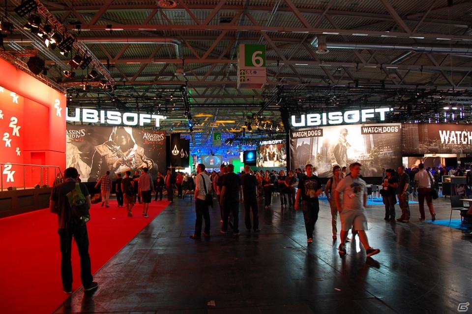 【gamescom 2013】都市をハッキングする「Watch Dogs」やシリーズ最新作「Assassin’s Creed IV Black Flag」など連日行列が！「UBISOFT」ブースをレポートの画像1