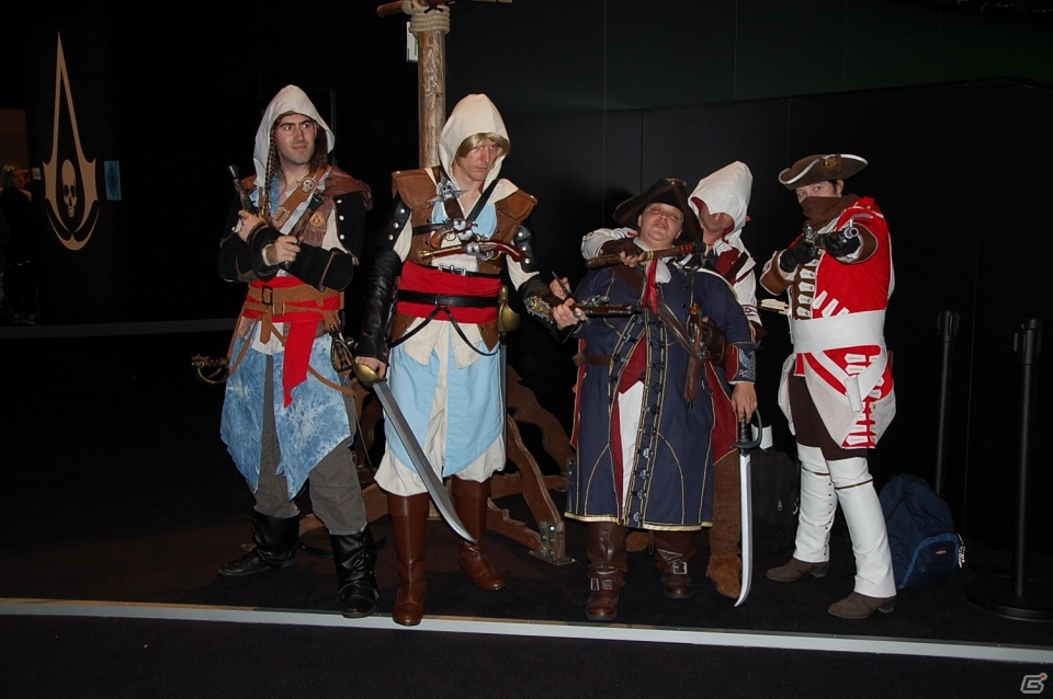 【gamescom 2013】都市をハッキングする「Watch Dogs」やシリーズ最新作「Assassin’s Creed IV Black Flag」など連日行列が！「UBISOFT」ブースをレポートの画像4