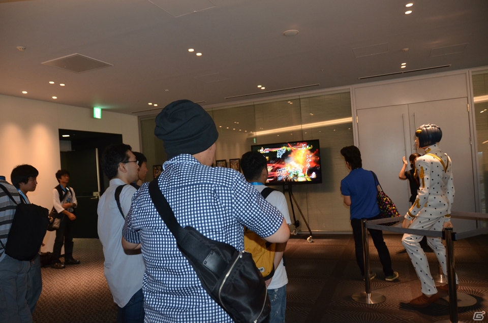 開発陣も交えたゲーム大会の行方は…！？“重ちー”のゲーム映像も初公開のPS3「ジョジョの奇妙な冒険 オールスターバトル」プレコミュプレミアム体験会イベントレポートの画像1
