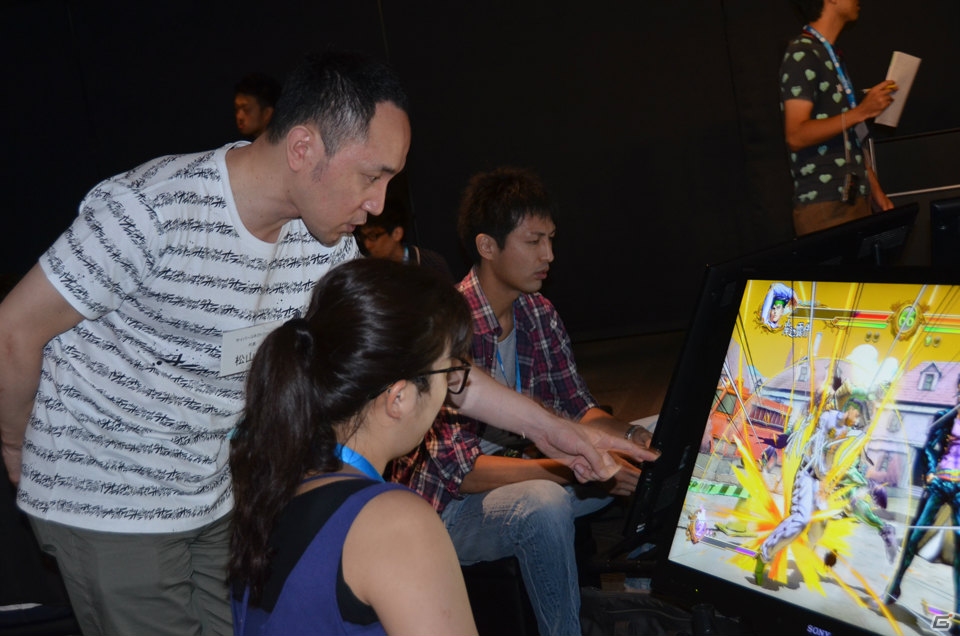 開発陣も交えたゲーム大会の行方は…！？“重ちー”のゲーム映像も初公開のPS3「ジョジョの奇妙な冒険 オールスターバトル」プレコミュプレミアム体験会イベントレポートの画像13