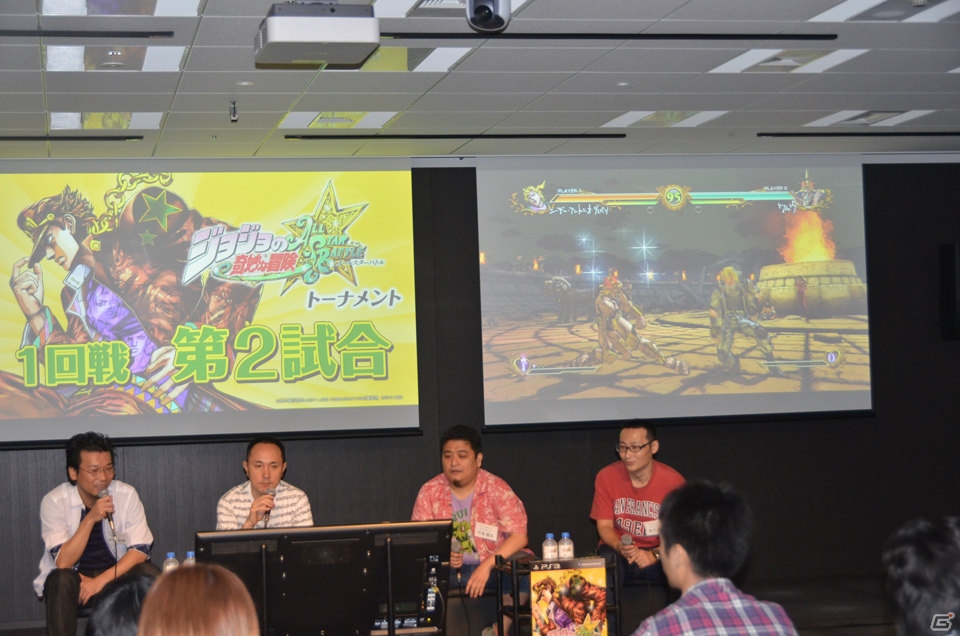 開発陣も交えたゲーム大会の行方は…！？“重ちー”のゲーム映像も初公開のPS3「ジョジョの奇妙な冒険 オールスターバトル」プレコミュプレミアム体験会イベントレポートの画像22