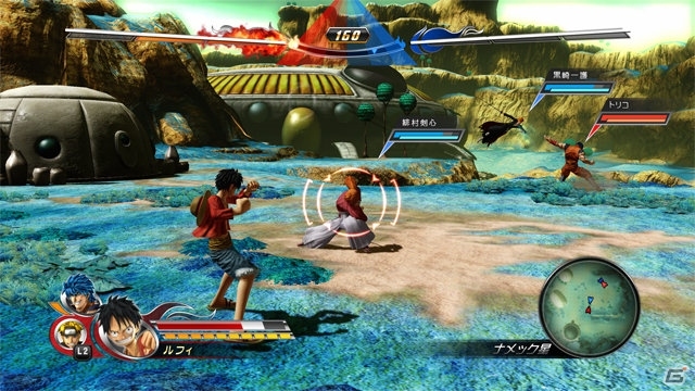 作品の枠を超えて登場するキャラクターがチームを組んでバトル―PS3/PS Vita「Jスターズ ビクトリーバーサス」基本となるアクション要素を紹介の画像2
