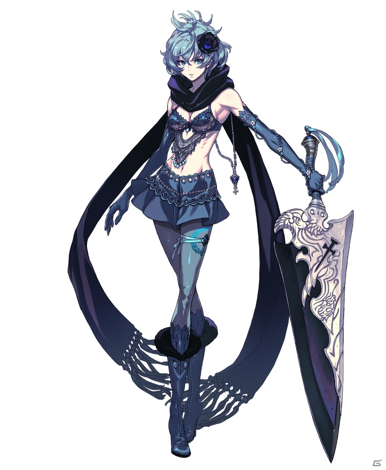 PS3「ドラッグ オン ドラグーン3」ウタウタイ姉妹の三女・トウを紹介―6人の姉妹が揃ったイメージビジュアルも公開にの画像2