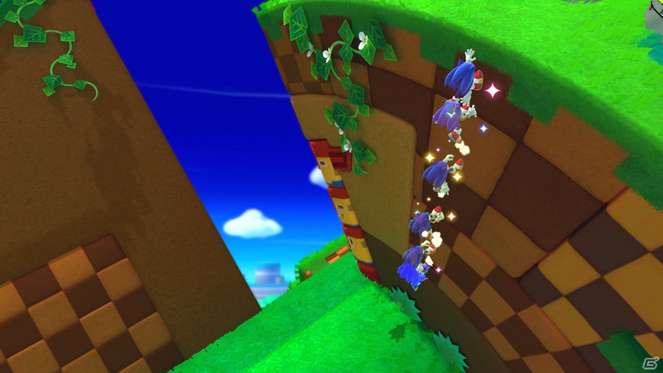 Wii U版「ソニック ロストワールド」自由自在な新アクション「パルクール」やWii U Game Padを活用したカラーパワーを一挙紹介！の画像2
