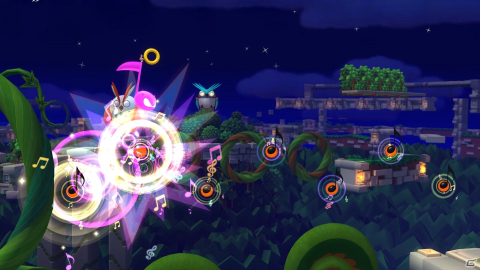 Wii U版「ソニック ロストワールド」自由自在な新アクション「パルクール」やWii U Game Padを活用したカラーパワーを一挙紹介！の画像20