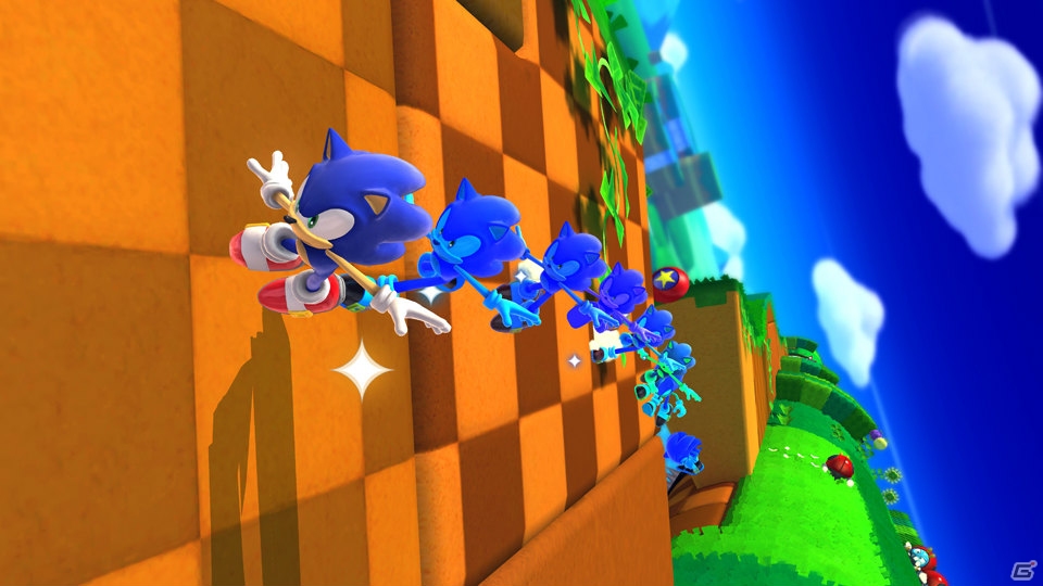 Wii U版「ソニック ロストワールド」自由自在な新アクション「パルクール」やWii U Game Padを活用したカラーパワーを一挙紹介！の画像3
