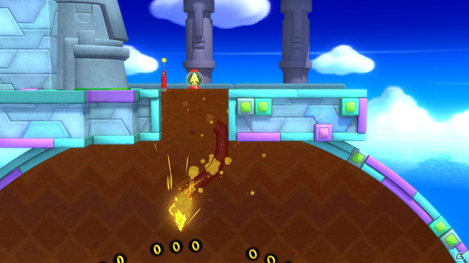 Wii U版「ソニック ロストワールド」自由自在な新アクション「パルクール」やWii U Game Padを活用したカラーパワーを一挙紹介！の画像53