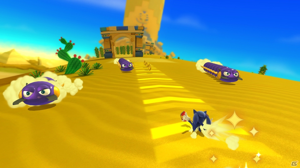 Wii U版「ソニック ロストワールド」自由自在な新アクション「パルクール」やWii U Game Padを活用したカラーパワーを一挙紹介！の画像55
