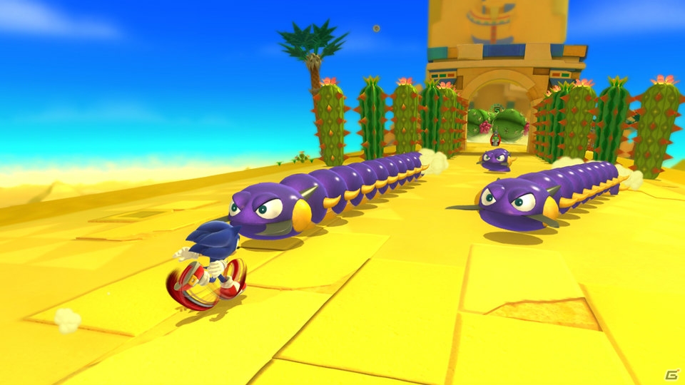 Wii U版「ソニック ロストワールド」自由自在な新アクション「パルクール」やWii U Game Padを活用したカラーパワーを一挙紹介！の画像56