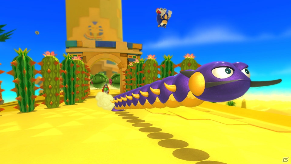 Wii U版「ソニック ロストワールド」自由自在な新アクション「パルクール」やWii U Game Padを活用したカラーパワーを一挙紹介！の画像57
