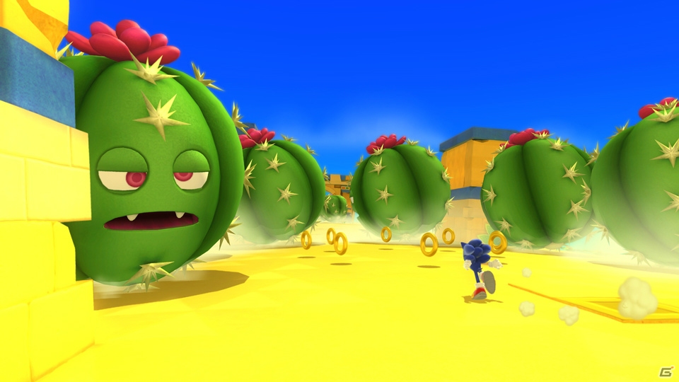 Wii U版「ソニック ロストワールド」自由自在な新アクション「パルクール」やWii U Game Padを活用したカラーパワーを一挙紹介！の画像58