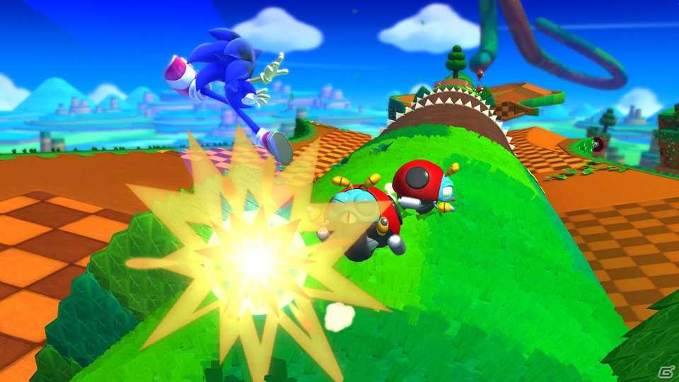 Wii U版「ソニック ロストワールド」自由自在な新アクション「パルクール」やWii U Game Padを活用したカラーパワーを一挙紹介！の画像6