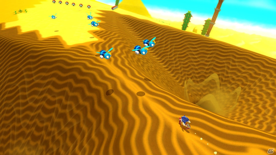 Wii U版「ソニック ロストワールド」自由自在な新アクション「パルクール」やWii U Game Padを活用したカラーパワーを一挙紹介！の画像60