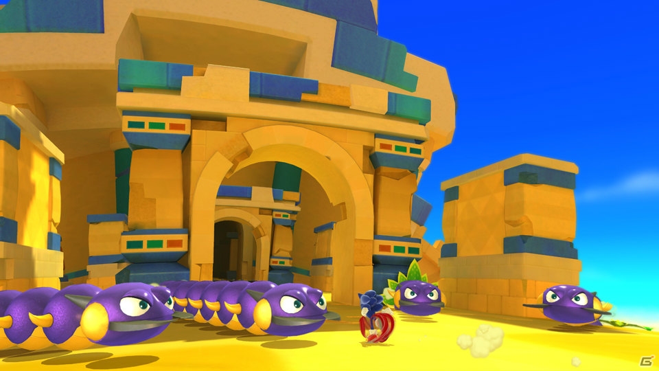 Wii U版「ソニック ロストワールド」自由自在な新アクション「パルクール」やWii U Game Padを活用したカラーパワーを一挙紹介！の画像61