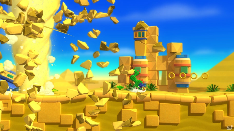 Wii U版「ソニック ロストワールド」自由自在な新アクション「パルクール」やWii U Game Padを活用したカラーパワーを一挙紹介！の画像66