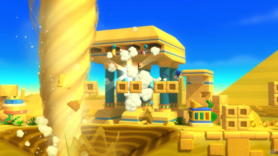 Wii U版「ソニック ロストワールド」自由自在な新アクション「パルクール」やWii U Game Padを活用したカラーパワーを一挙紹介！の画像68