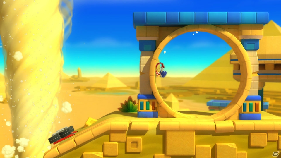 Wii U版「ソニック ロストワールド」自由自在な新アクション「パルクール」やWii U Game Padを活用したカラーパワーを一挙紹介！の画像72