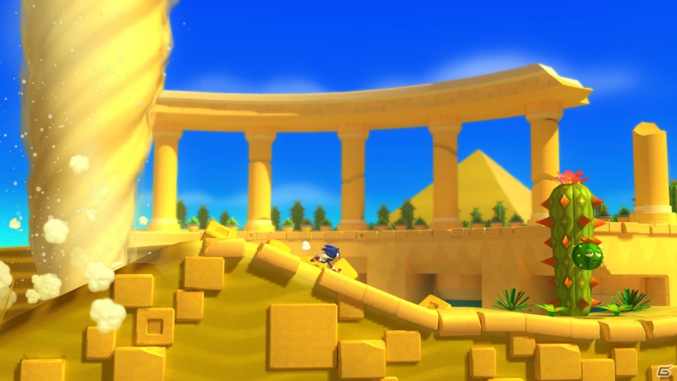 Wii U版「ソニック ロストワールド」自由自在な新アクション「パルクール」やWii U Game Padを活用したカラーパワーを一挙紹介！の画像75