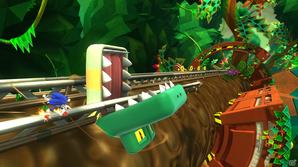 Wii U版「ソニック ロストワールド」自由自在な新アクション「パルクール」やWii U Game Padを活用したカラーパワーを一挙紹介！の画像78