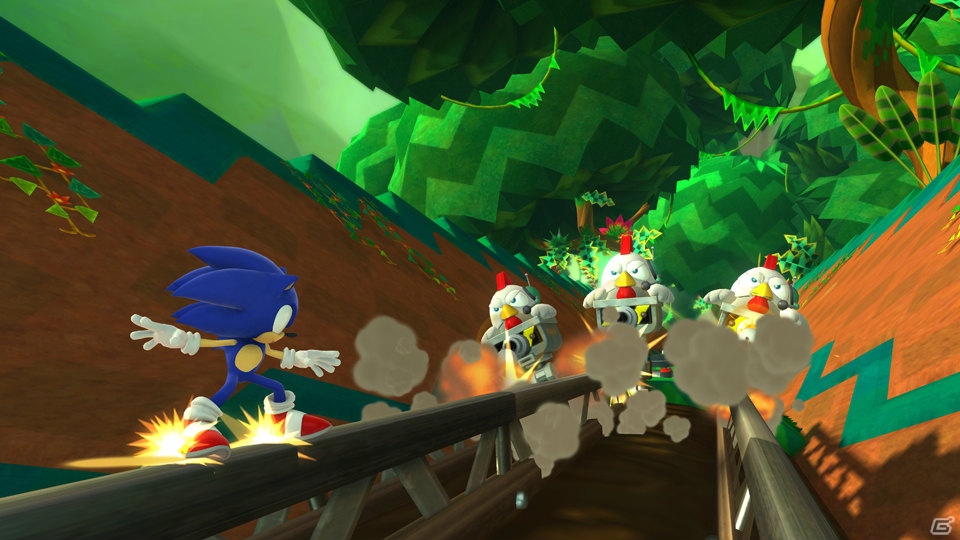Wii U版「ソニック ロストワールド」自由自在な新アクション「パルクール」やWii U Game Padを活用したカラーパワーを一挙紹介！の画像80