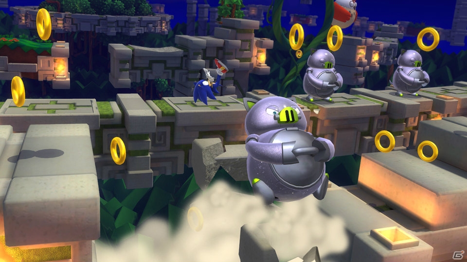 Wii U版「ソニック ロストワールド」自由自在な新アクション「パルクール」やWii U Game Padを活用したカラーパワーを一挙紹介！の画像88