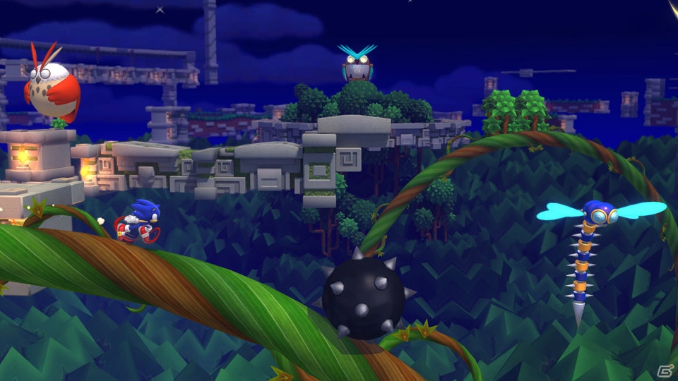 Wii U版「ソニック ロストワールド」自由自在な新アクション「パルクール」やWii U Game Padを活用したカラーパワーを一挙紹介！の画像91