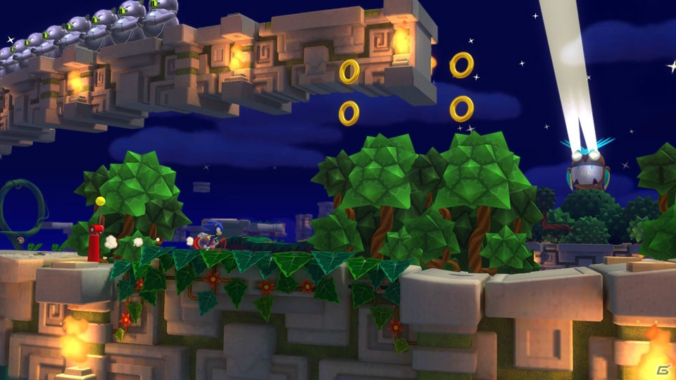 Wii U版「ソニック ロストワールド」自由自在な新アクション「パルクール」やWii U Game Padを活用したカラーパワーを一挙紹介！の画像92