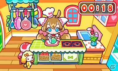 全20種類のお料理ミニゲームに挑戦して友達を増やしていく3DS「リトルドールプリンセス～料理編～」が2013年9月4日に配信決定の画像12
