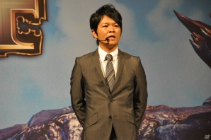 外見や性能も変わる「発掘装備」や「ギルドクエスト」ランダムで変化する「未知の樹海」とは？任天堂の岩田社長も駆けつけた「モンスターハンター4」完成発表会レポートの画像76