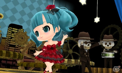 3DS「初音ミク Project mirai 2」多彩なコスチュームを楽しむゲームモード「おきがえ」を紹介！収録曲やコスチュームの続報もの画像16