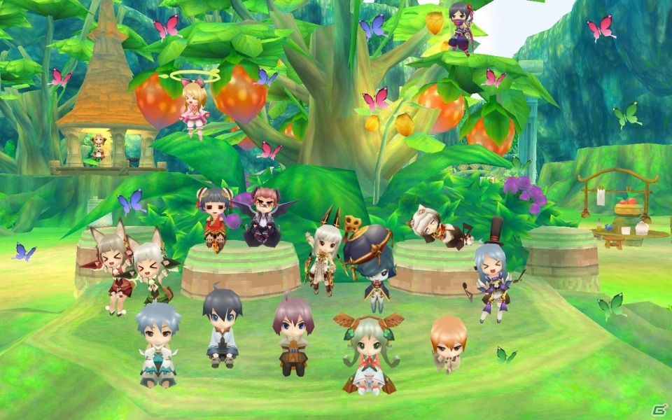 可愛らしいキャラクターと冒険の旅にでよう！iOS版「ぷちっとくろにくる」が配信開始の画像1