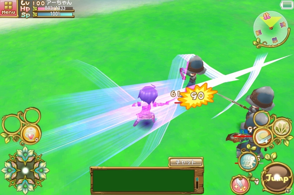 可愛らしいキャラクターと冒険の旅にでよう！iOS版「ぷちっとくろにくる」が配信開始の画像17