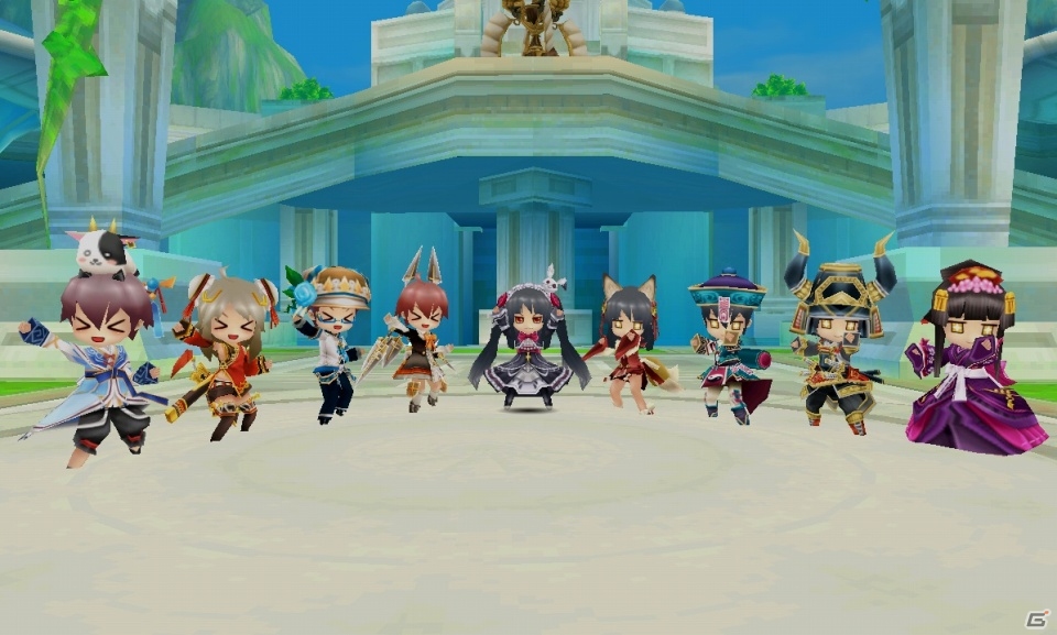 可愛らしいキャラクターと冒険の旅にでよう！iOS版「ぷちっとくろにくる」が配信開始の画像3