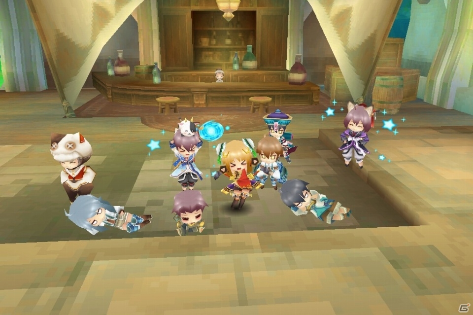 可愛らしいキャラクターと冒険の旅にでよう！iOS版「ぷちっとくろにくる」が配信開始の画像4