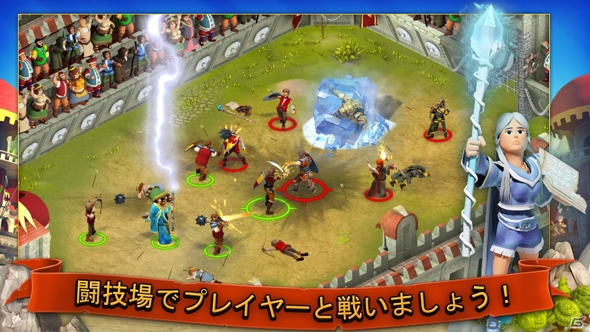 都市建設とRPGの戦略を組み合わせたiOS/Android「Rule The Kingdom」日本語版が配信開始の画像2