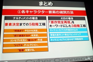 【CEDEC2013】世界一の愛を貫く覚悟はいいか？「キャラクター版権タイトルにおけるゲームデザイン論」の画像5