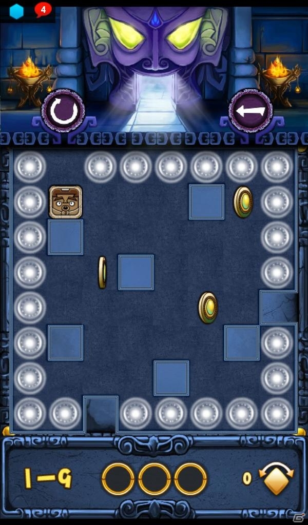 古いお墓の迷路をさまようパズルゲーム「古墳探検」Android版GREEにて配信開始の画像2