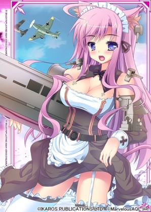 ニコニコアプリ 桃色大戦ぱいろん 生 美少女兵器5人が登場する ブラウザmc あくしず とのコラボレーションが開始 ゲーム情報サイト Gamer