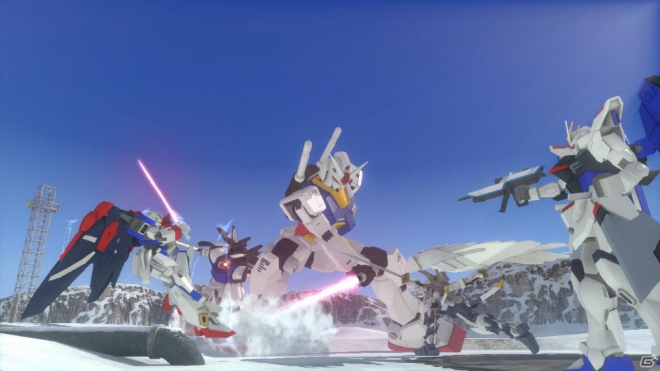 新たな機体を追加したPS Vita版「ガンダムブレイカー」が10月31日に