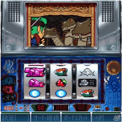Mobage「モバ7」大都技研のパチスロ「忍魂」＆「ぱちんこCR北斗の拳5 覇者」の実機シミュレータアプリが登場の画像3