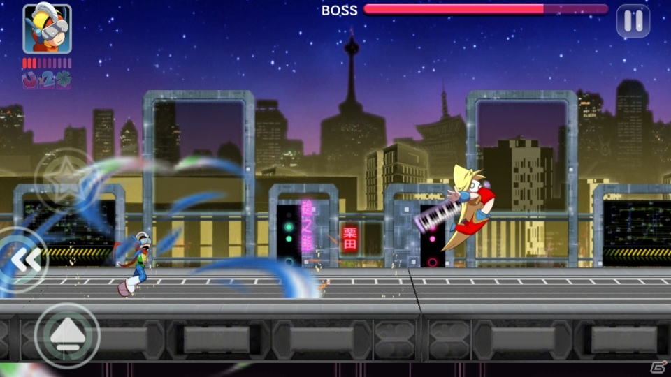 アーケード版「超絶倫人ベラボーマン」25周年を記念した横スクロールアクション「BRAVOMAN: Binja Bash!」がiOS/Androidにて配信の画像2