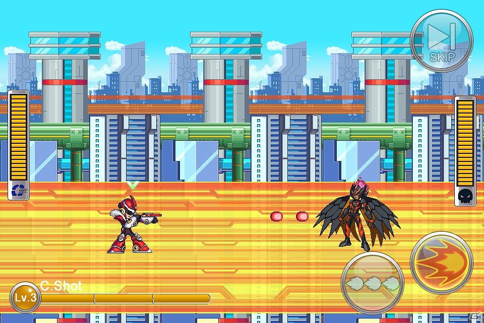 iOS/Android「ロックマン クロスオーバー」攻撃力に超特化したブルース型アーマーが手に入るワールド9「流星のロックマン3ワールド」追加の画像3