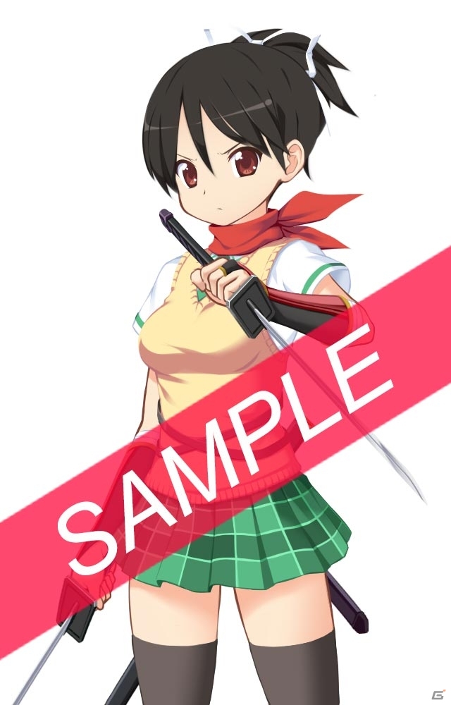 iOS/Android/PC「属魂少女～ソウルガール～」が3DS「閃乱カグラBurst-紅蓮の少女達-」とコラボレーション！爆乳コラボコスチュームガチャが登場の画像1